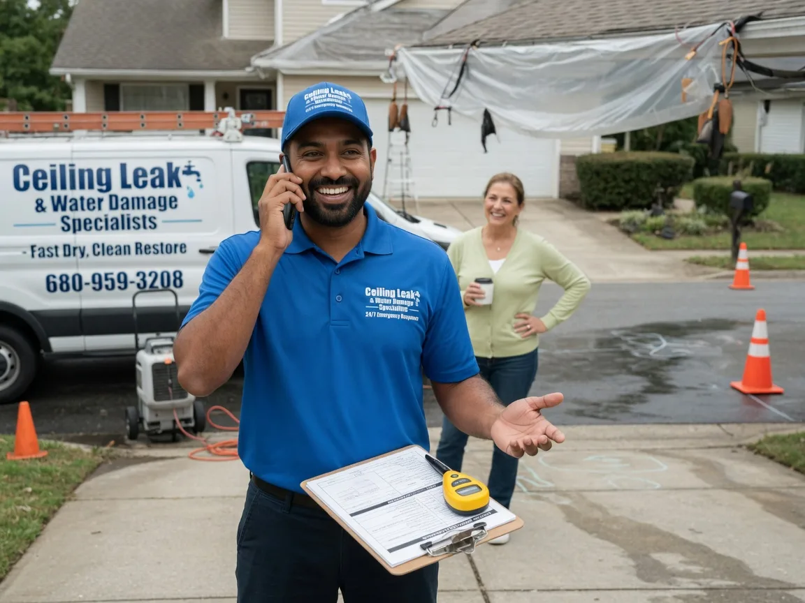 Ceiling Leak Cleanup Newport, ME FAQs